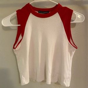 Brandy baseball baby tee